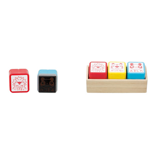 ティーチャースタンプ 浸透印 3本組