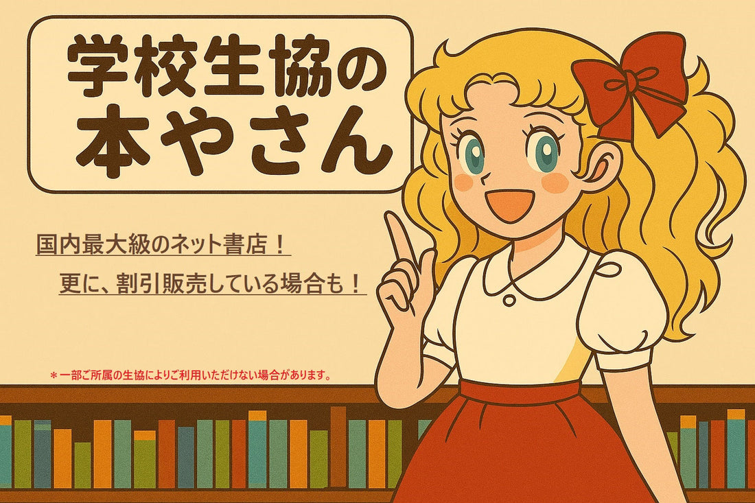 『学校生協の本やさん』　ご登録はちらから
