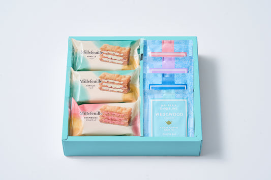 ミルフイユ＆ウェッジウッドティーバッグセット