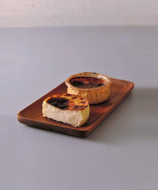 「みれい菓」 バスクチーズケーキセット