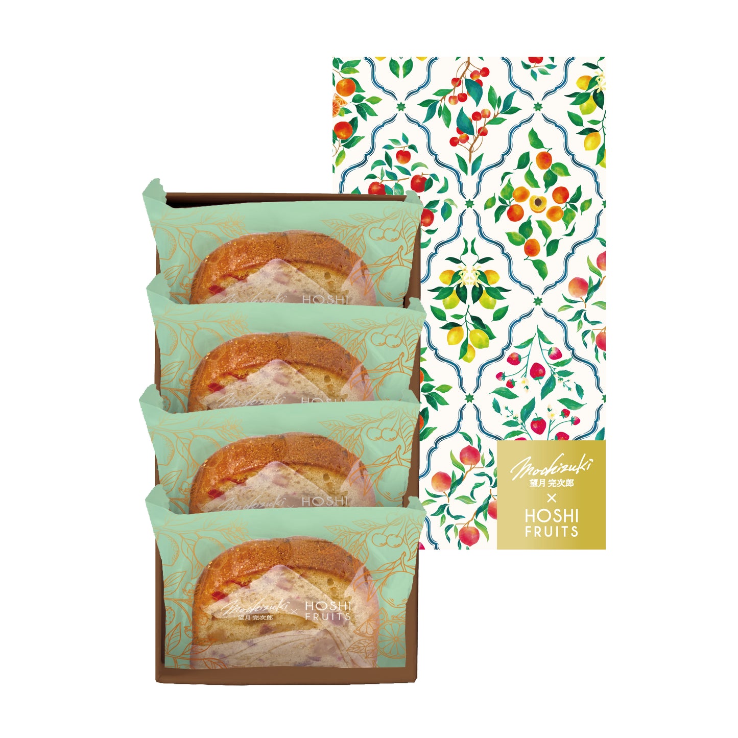 望月シェフ×ホシフルーツ　７種のフルーツが詰まった「デザートパウンドケーキ」