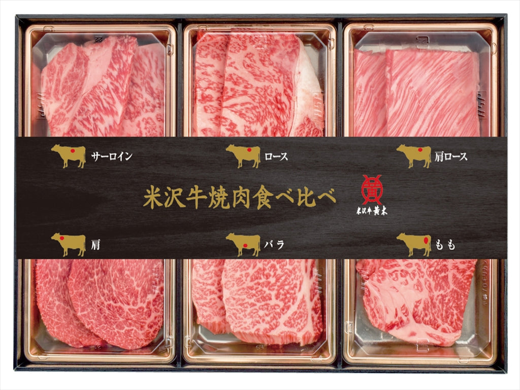 米沢牛黄木　米沢牛焼肉食べ比べセット