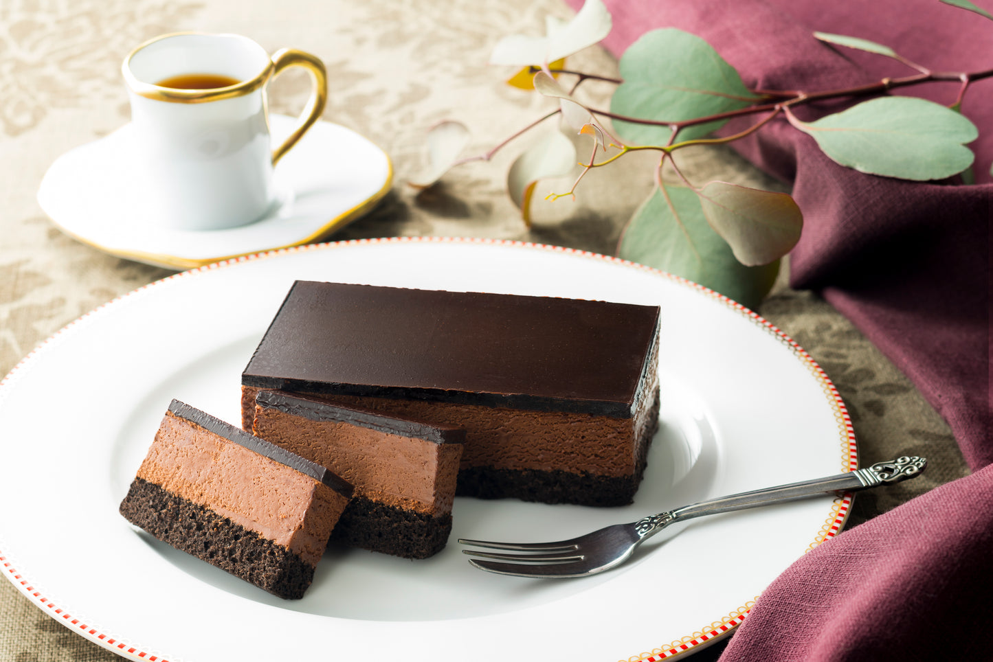 「五島軒」ケーキセット